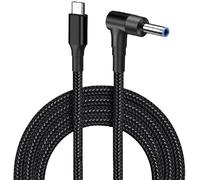 OYY USB C to Smart Blue Tip for HP Laptop Charger 65W 45W 90W Power Adapter for Pavilion X360 11 13 15 Zbook 14u G4 G5 X360 EliteBook 840 850 ProBook 430 450