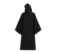 OYYJIG Magician Robe for Adult Teens, Wizard School Costume for Men Women,Four Magic College Styles Cloak Witch Hooded Cape, Red, S