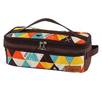 OYYMTE Cookware Storage Bag, Camping Cooking Utensils Organizer, Barbecue Cookware Pouch Bag Outdoor Camping Multifunctional Storage Bag(Colorful)