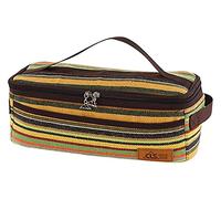 OYYMTE Cookware Storage Bag, Camping Cooking Utensils Organizer, Barbecue Cookware Pouch Bag Outdoor Camping Multifunctional Storage Bag(Stripe)