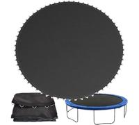 OYYMTE Round Trampoline Replacement Bouncing Mat, 6ft/8ft/10ft/12ft/13ft/14ft/15ft/16ft Trampoline Bouncing Sheet(12ft - (72 buckles))