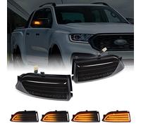 OZ-LAMPE 2Pcs Dynamic Turn Signal Light, SMD 2835 LED Rearview Mirror Turn Flash Lamp, Error Free Flowing Marker Side Wing Rearview Mirror Indicator for Ranger T6 Raptor Wildtrak Everest U375 UA