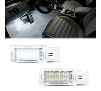 OZ-LAMPE 2PCS LED Footwell Door Interior Lights for VW Caddy EOS Golf Mk5 Plus Mk6 Mk7 Jetta Passat B6 B7 B8 Passat CC Polo Scirocco Sharan Tiguan Touareg POLO LAVIDA/Skoda/Pors-che