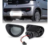 OZ-LAMPE 2PCS LED Number Plate Light for CITROEN C1,LED License Plate Light Lamp for Peugeot 107, Canbus Design Error Free Led License Plate Light, Cool White 2835 SMD LED led license plate bulbs
