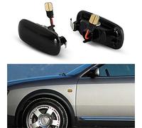 OZ-LAMPE 2Pcs LED Side Indicator for Audi A3 S3 8P A4 S4 RS4 B6 B7 B8 A6 S6 RS6 C5 C7 A8 D3 TT 8J Roadster, Car Turn Signal Light Smoked Side Repeater Side Marker