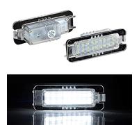 OZ-LAMPE LED Number Plate Light for VW GOLF4/5/6/7 Lupo Scirocco Passa t Phaeton, 2 Pack License Plate Light Assembly, Error Free Waterproof