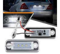 OZ-LAMPE LED Number Plate Lights for Merceds-Benz E-CLASS W211 4D 5D C-CLASS W203 5D CLS-CLASS C219 4D SLK-CLASS R171 2D