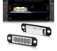 OZ-LAMPE LED Number Plate Lights for VW Caddy Transporter T5 T5.1 T6 T6.1 Quality UK Brand, White 18 SMD Canbus Error Free Rear Lamps, 2PCS