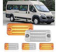 OZ-LAMPE LED Side Indicator for Fiat Ducato Citroen Relay Peugeot Boxer Renault Trucks Magnum Midliner Midlum Premium VOLVO FE FL, Position light, Turn Signal Light, 2Pcs