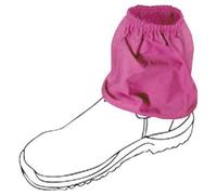 Oz OverBoots Shoe Covers Reusable - Sox Savers Overshoes Reusable for Work Boots Made from 100% Work Grade Cotton Drill, Stops Dirt Getting In | One Size (Cotton Drill, Hot Pink)
