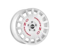 OZ Sport Rally Racing Alloy Wheel 18x7.5 ET48 5x100 Race White Red Lettering ...