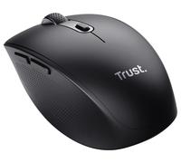 Ozaa Compact Multi-Device Rechargeable Wireless Optical Mouse, Black - 24819