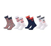 Ozabi JAWS: Jaws Men's Socks Pack (as8, numeric, numeric_5_point_5, numeric_8, regular, regular, Pack of 4 pairs 1987)