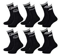 Ozabi Men's KAPPA TENNIS Socks Set of 6 (as8, numeric, numeric_9, numeric_11, regular, regular, Pack of 6 Pairs 0945)
