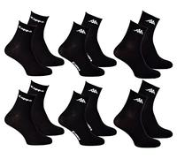 Ozabi Men's QUARTER KAPPA Socks Set of 6 (as8, numeric, numeric_9, numeric_11, regular, regular, Pack of 6 Pairs 0109)