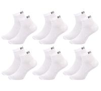 OZABI ROXY QUARTER Socks, Pack of 6 Pairs 3362, 36-41