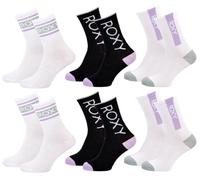 OZABI ROXY REGULAR CREW Socks, 6 Pcs 4548, 36-41