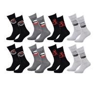 Ozabi Socks Pack MEN K2000 KNIGHT RIDER (as8, numeric, numeric_9, numeric_11, regular, regular, Pack of 8 Pairs 1387)