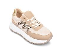 OZABI Women's Runner Mesh Logo W 4 Trainers Colours 36-41, 5859 Taupe, 7 UK