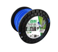 OZAKI 2.40MM X 180M BLUE SQUARE BRUSHCUTTER STRIMMER LINE / WIRE