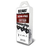 Ozaki 3/8 LP E49 Semi-Pro Chainsaw Chain 1.3 mm (0.05 Inch) Gouge Profile Semi-Square 49 Drivers 35 cm