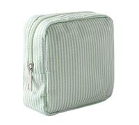 OZAOZ Small Makeup Bag for Purse Mini Cosmetics Bag Cute Cosmetic Pouch for Women with Slip-in Pockets, green