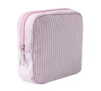 OZAOZ Small Makeup Bag for Purse Mini Cosmetics Bag Cute Cosmetic Pouch for Women with Slip-in Pockets, pink