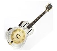 Ozark 3515BE Resonator Guitar Nickel Plate Brass Engraved