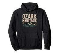 Ozark Heritage Covered Bridge Historic Crossroads Community Pullover Hoodie