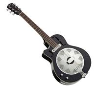 Ozark Resonator Guitar Left Handed Wooden Body Electro Acoustic Cutaway