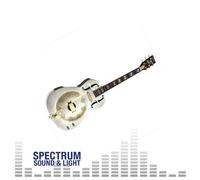 OZARK Resonator Guitar Thin Metal Body (Nickel/ Brass) [3515BTE] with Pick Up In