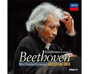 OZAWA - BEETHOVEN SYMPHONIES NO.4 N - CD - K600z