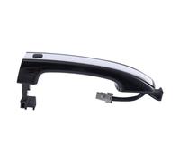 OZBADCLZ Car Front Chrome Outside Door Handle LH Compatible for KIA Borrego Mohave 2008-2015 Exterior Door Handle Have Button 826512JD00