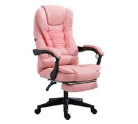 OZBMA Computer Game Chair Reclining Recliner Ergonomic Racing High Back PU Leather Table And Massage (Color : Black) needed (Pink A)