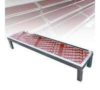 OZBMA Portable Folding Stage Steps with 2-Tier Platform for Performances and Events (Ordinary 1Tier)