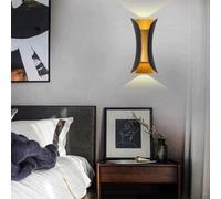 OZBME Aluminium Up Down LED Wall Light Indoor/Outdoor Waterproof Sconce Mounted Decorative Night Lamp(6000K,20cm) (3000k 15cm)