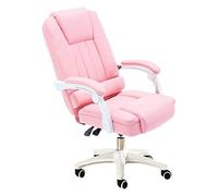 OZBME Chair Computer Ergonomic Reclining Recliner Game Armrest Seat Swivel (Color : Green) Needed (Pink)