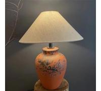 OZBME Contemporary Creativity Ceramic Table Lamp American Retro Living Room Bedroom Study Villa Hotel Engineering Model Houses Desk Light (Style 25)