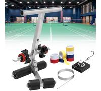 OZBME Court Line Tape Machine, Hand Pushed Floor Applicator, Playing Field Striping Machines Width Adjustable, Can Draw The Iines and Circles You Want, 21.7-31.5in Height Adjustable