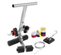 OZBME Court Line Tape Machine,with Circle Kit,Floor Marking Machine,Basketball Machine,for Driveway,Asphalt or Concrete,You Can Draw The Lines and Circles You Want,Height Adjustable