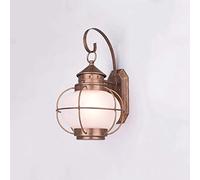 OZBME European Style Outdoor Waterproof Wall Lamp American Retro Garden Balcony Aisle Corridor Villa