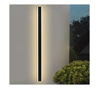 OZBME Exterior Light Long Strip Outside Wall Aluminium Indoor Outdoor LED Sconce Waterproof Lamp for Home Living Room Bedroom Kitchen Hallway Porch Patio Light(Warm Li (Warm Light 120CM 42W)