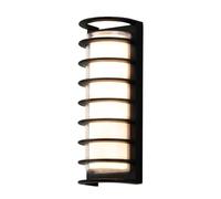 OZBME Exterior Light Modern Minimalist Outdoor LED Wall Sconce Aluminium Mount Garden Lantern Fixture Porch Watertight Lamp for Patio Hallway Balcony Light(White