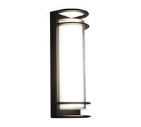 OZBME Exterior Light Modern Watertight Outdoor Wall Nordic LED Outside Sconce House Porch Lamps Aluminum Lighting Fixture with Acrylic for Patio Garden Light(Warm Ligh (Warm Light)