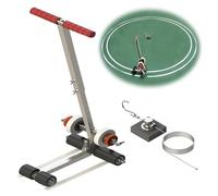 OZBME Floor Tape Applicator, Spacing 3-15Cm Court Line Machine, The Maximum Circle Radius is 22Ft, Handle Height Adjustable from 55 to 80 Cm