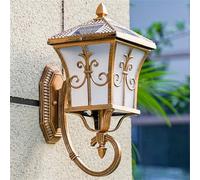OZBME Garden Wall Light Outdoor lamp Waterproof with Remote Control Switch Solar Lights Industrial E27 Patio House Decor Lamp