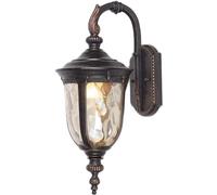 OZBME Garden Wall Light V-intage Outdoor Lamp Swan Neck Waterproof Lantern Traditional Classical Upside Down Barn Spotlights Single Head Illumination Sconce Easy to Install