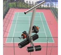 OZBME Hand Pushed Floor Tape Applicator, Playing Field Line Striping Machines Basketball Court Stencil Kit, Width Adjustable Can Draw The Lines and Circles You Want,A