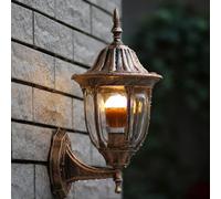 OZBME Indoor Led Ceiling Pendant, European Wall Light Copper Iron Outdoor Waterproof lamp,Foyer (Brass)