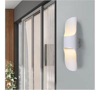 OZBME Indoor Led Ceiling Pendant, Wall lamp, Modern Minimalist - Light Outdoor Waterproof Sconce Double Head Aisle Living Room Bar Lamp,Foyer (Bianco NatureWhite)